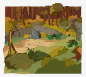 Thunderclan Forest Camp By Nifty-senpai - Skyclan Warrior Cats Camp