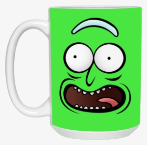 Pickle Rick Emoji Png - Mug