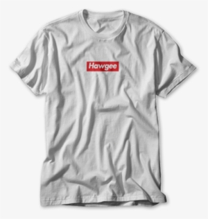 Top Hawgee Box Logo Tee - Talking Heads Shirt Elio