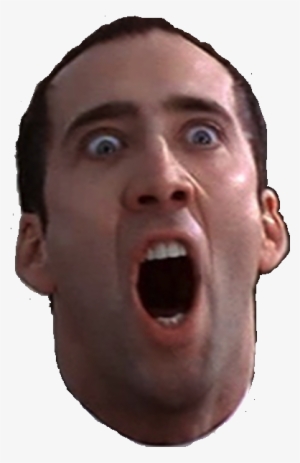 Nicolas Cage Face Png Png Transparent Library - Nic Cage Face Png