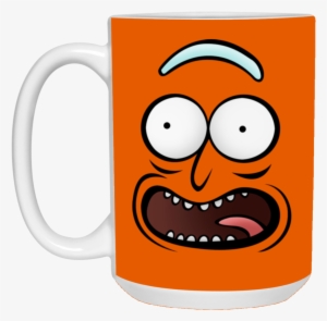 Rickz Pickles Funny Face Emoji Rick Mug Cup Gift - Mug