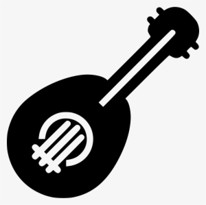 Svg Png Icon Free - Ukulele Black And White Icon