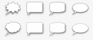 Speech Balloon Linguistics Comics Word - Free Bubbles Speech Png