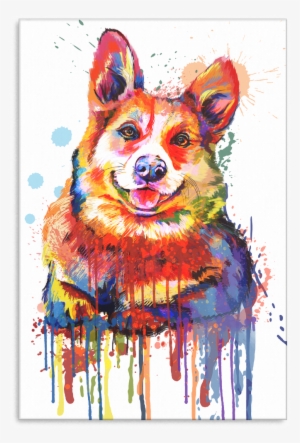 Corgi Canvas P1163 No3 - Norwegian Lundehund