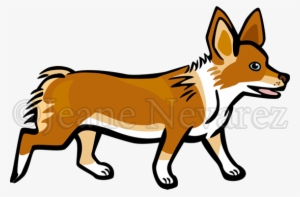 Corgi Trot - Clip Art