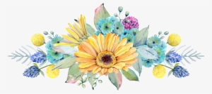 Hand Painted Golden Chrysanthemum Png Transparent - Watercolor Painting