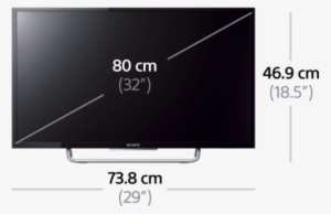 Sony Kdl 32w700 32 Inch Full Hd Internet Multi System - 75 Inch Tv Size In Cm
