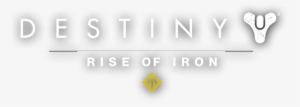 Destiny Rise Of Iron Png - Logo