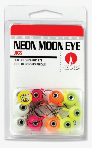 Nme Glow Neon Moon Eye Jig Kits - Vmc Moon Eye Jigs