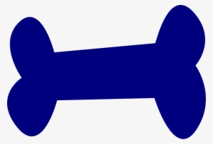 Graphic Black And White Download Bone Clipart - Blue Dog Bone Clipart