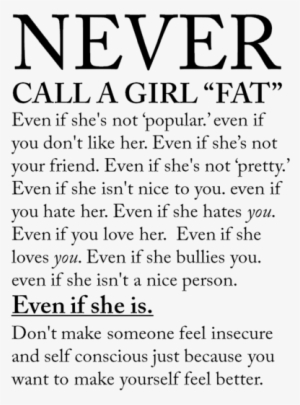 Top 7 Fashionable Quotes About Thick Picture German - Never Call A Girl Fat