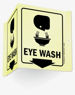 Eye Wash Sign