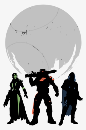 The Traveler And The Guardians By Firedragonmatty On - Destiny 2 Vector