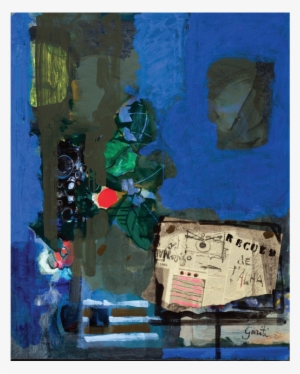 La Partition • Mixed Media On Canvas • 39 3/8 X 31 - Modern Art