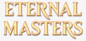 Eternal Masters Booster - Eternal Masters Text Logo