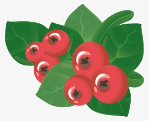 Berry Vector Leaf - Clip Art