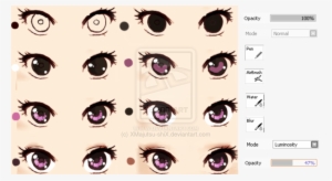 Drawing Eyes Realistic - Semi Realistic Anime Eyes