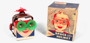 Banner Plastics, - Vintage Space Helmet Toy