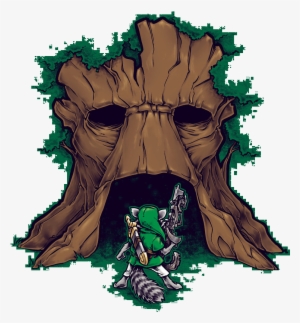 The Groot Deku Tree - Illustration