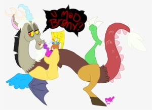 Pandadox, Bong, Discord, Poison Joke, Safe, Simple - Discord My Little Pony