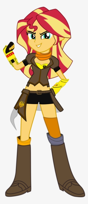 Ami Koshimizu, Artist - Sunset Shimmer Yang Xiao Long