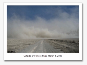 Dust Storm Usgs - Dirt Road