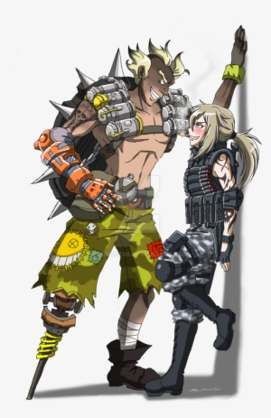 Junkrat X Hazel By Punkbot08 On Deviantart - Mei