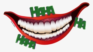 Horror Designs In Illustrator On Behance Art - Joker Lips Png