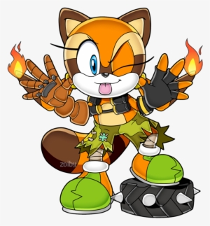 Zoiby Sonic Rush Segasonic The Hedgehog Amy Rose Cartoon - Overwatch Sonic Zoiby