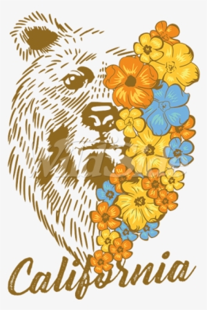 California Bear Flowers - Illustration