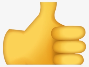 Hand Emoji Clipart Thums Up - High Resolution Thumbs Up Emoji