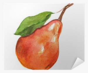 Watercolor Birne