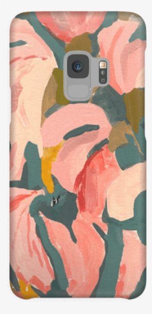 Pink Flower Case Galaxy S9 - Iphone