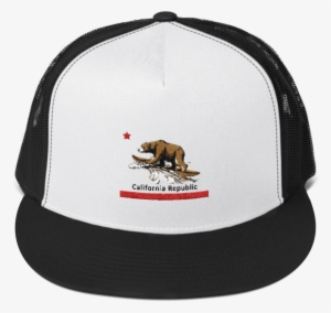 California Bear Republic Surfing Trucker Hat - Hatroblox