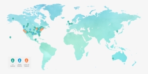 Tdp Map Updated 021218 - World Map Vintage Style (charcoal), Poster Print