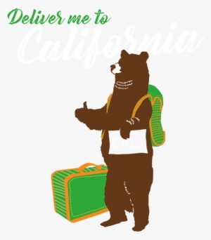 Deliver Me To California Bear Stock Transfer - Illustration