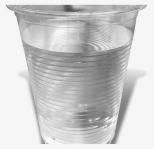 Plastic - Water In A Clear Plastic Cup