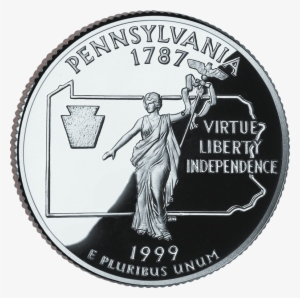 1999 Pa Proof - 1999 Pennsylvania Quarter