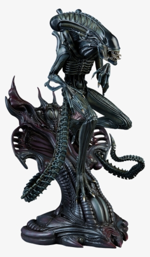 Alien Warrior Statue