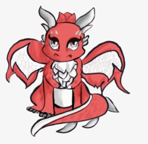 A Smol Dragon - Cartoon