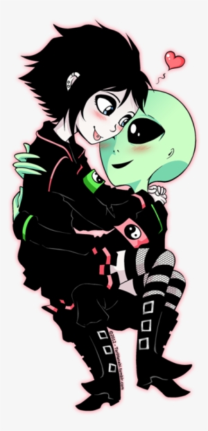 Поиск В Google Alien Drawings, Girl Illustrations, - Alien Love Comic