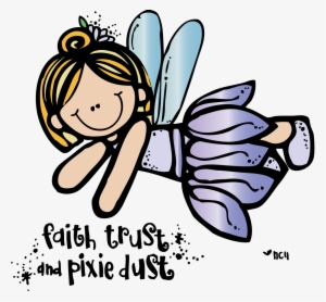 Melonheadz Pixie Dust Fonts - Melonheadz Fairy Clipart