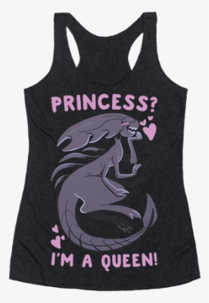 I'm A Xenomorph Queen Racerback Tank Top - Cash Me Outside Howbow Dah Shirt