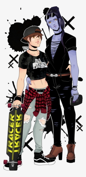 “so Anon Asked For Grunge Tracer Or Widowmaker How