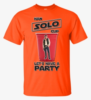 Han Solo Cup Star Wars Cotton T Shirt - Gravity Gets Me Down T Shirt
