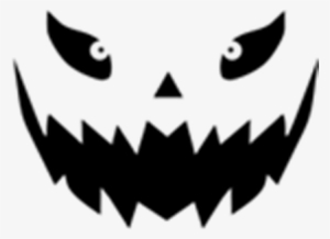 Pumpkin Vector Face - Transparent Scary Pumpkin Face