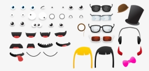 Photos Of Printable Cartoon Mouth Template Large Size - Printable Noses Mouth Eyes