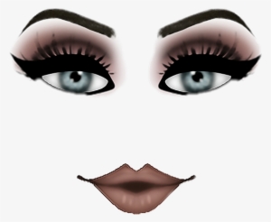 Makeup Face Png Free Hd Makeup Face Transparent Image Pngkit - how to get faces for free on roblox