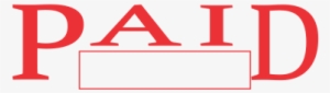 Paid Png Photo - Icon