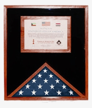 Flag Display Case Hand Made By Veterans - Flag Connections Flag Display Case By Hand Made